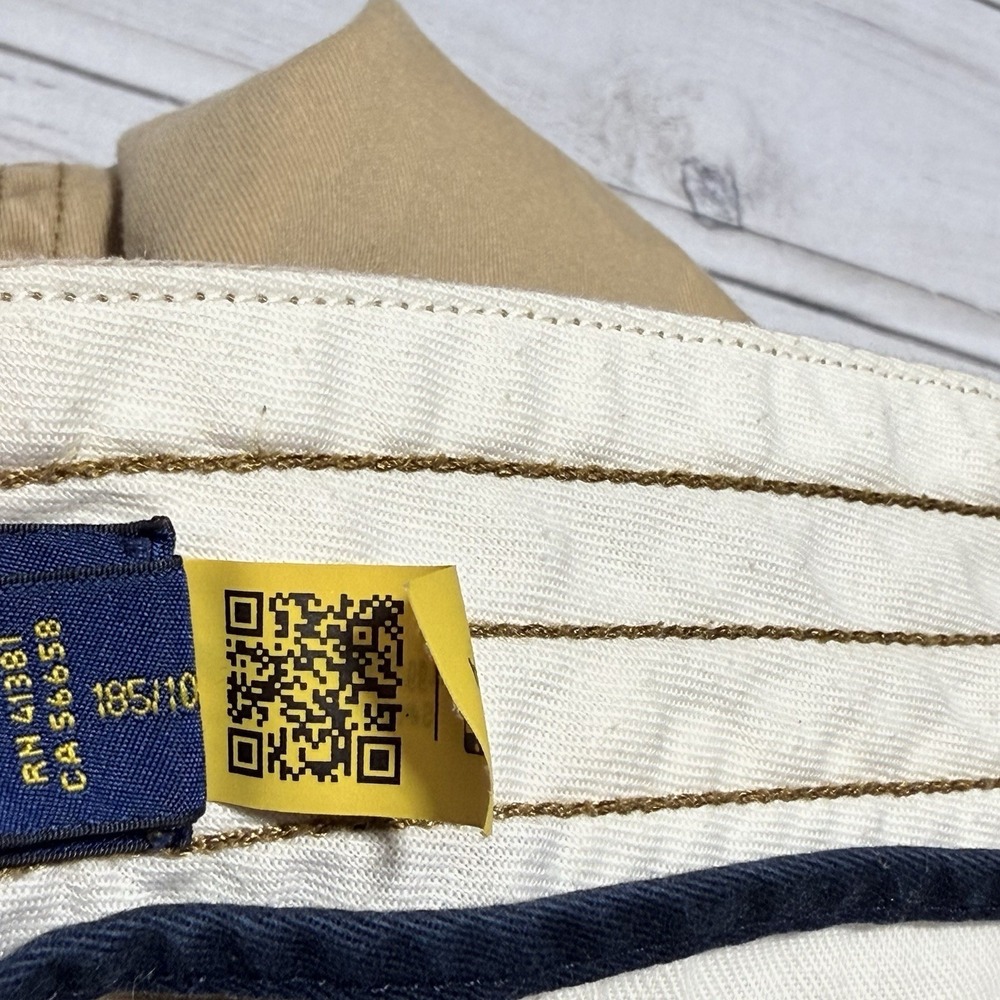 Polo Ralph Lauren Shorts 42 Tan Khaki Beige Cargo Pockets Heavyweight - Picture 7 of 10